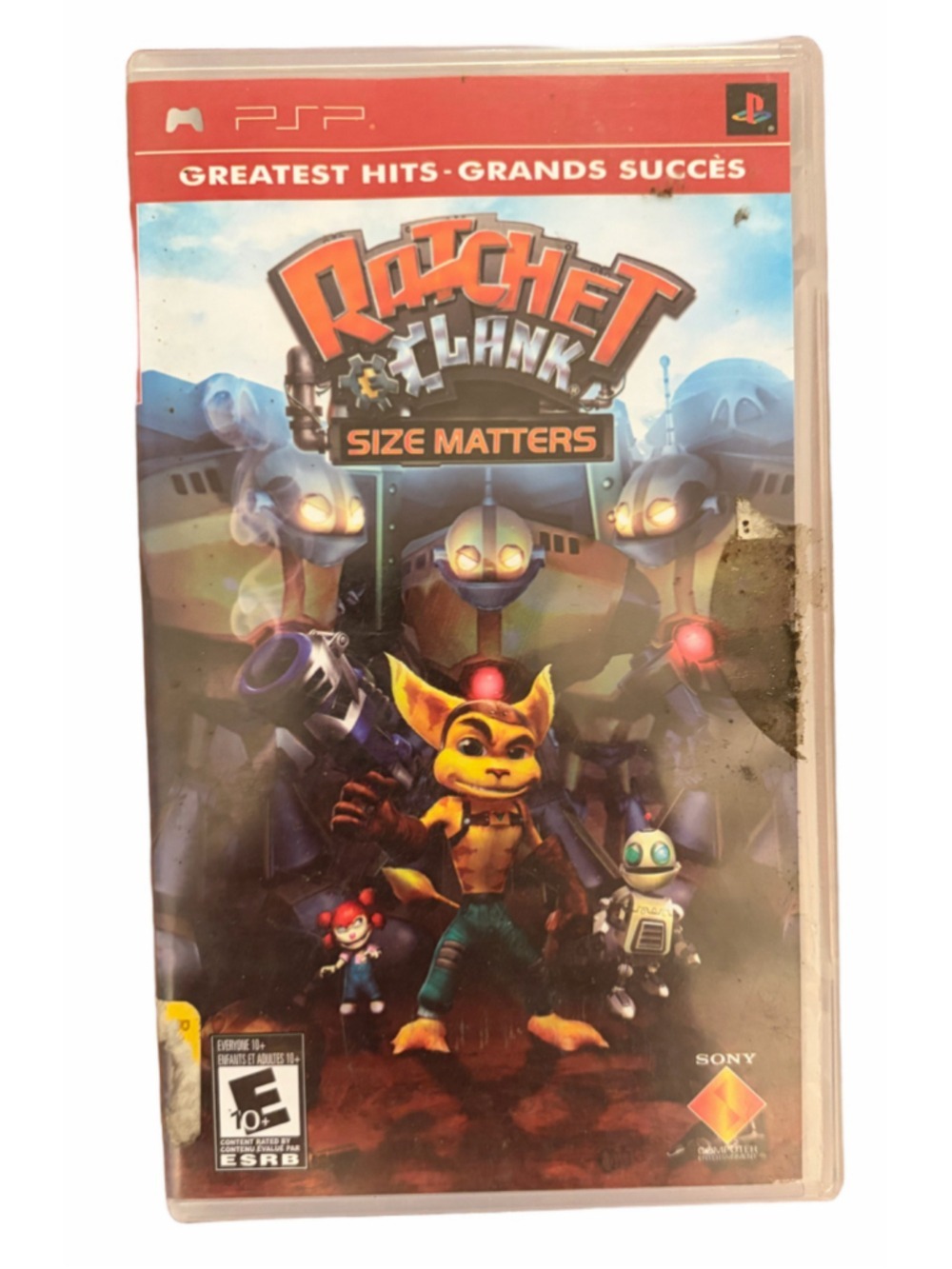 Sony PSP Ratchet & Clank Size Matters Video Game
